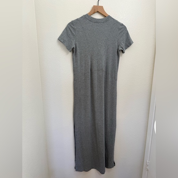 Lululemon La Relaxed Short Sleeve Maxi Dress in Grey - Picture 7 of 10